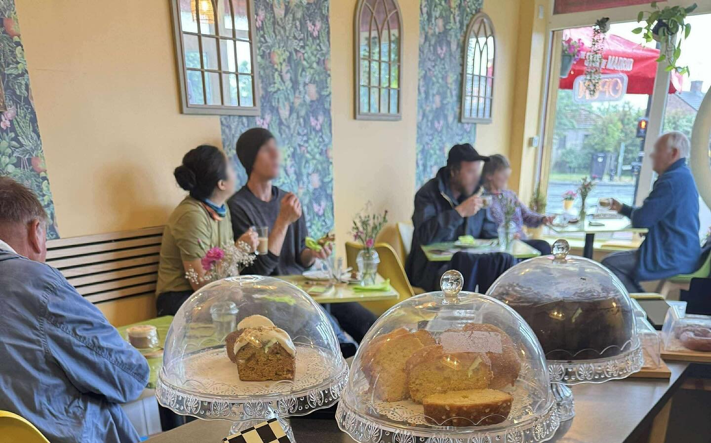 Inside Bright's Cafe, Bristol